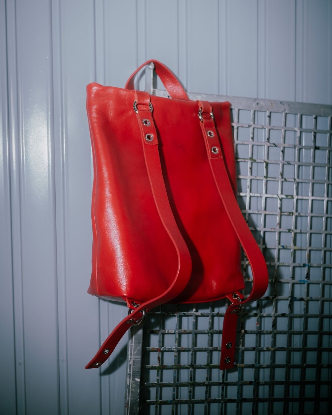 Mª Dolores - Large backpack in leather