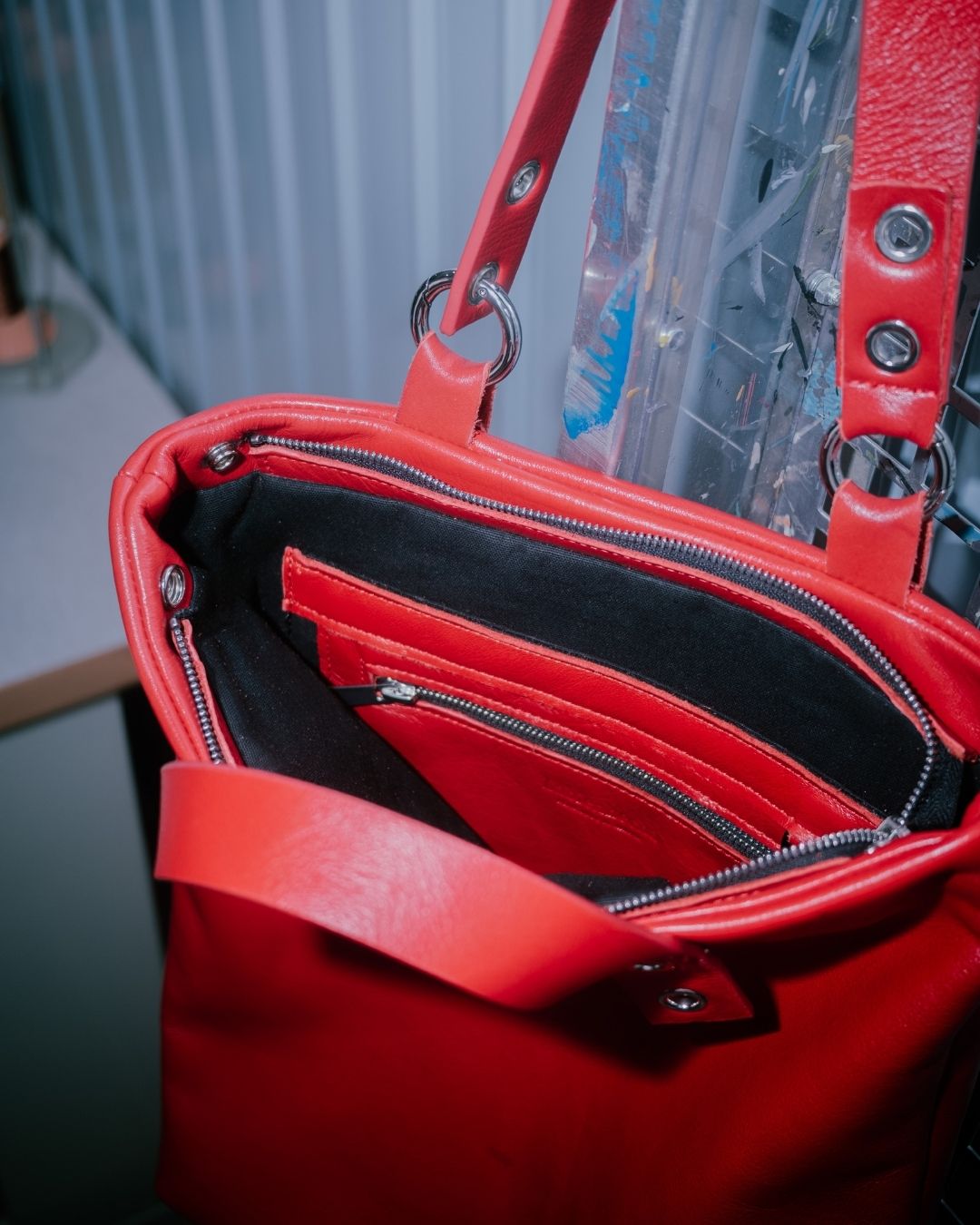 Mª Dolores - Mochila grande en piel