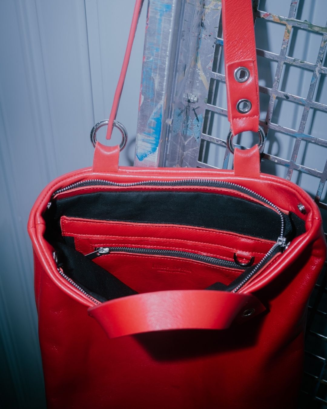 Mª Dolores - Large backpack in leather