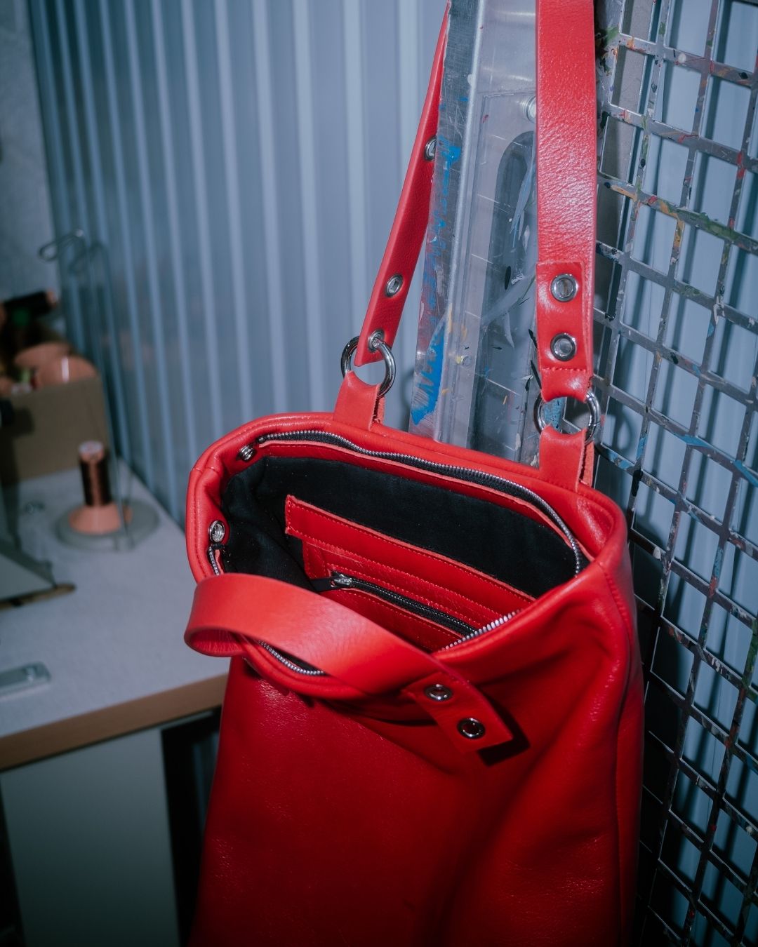 Mª Dolores - Large backpack in leather