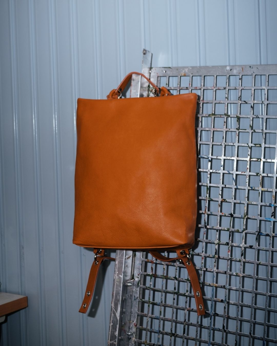 Mª Dolores - Large backpack in leather