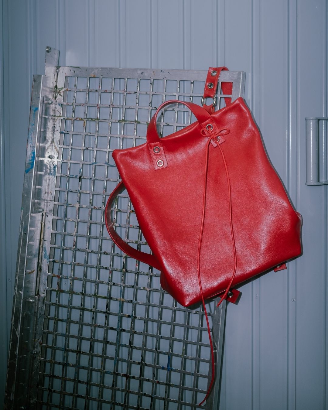 Mª Dolores - Large backpack in leather