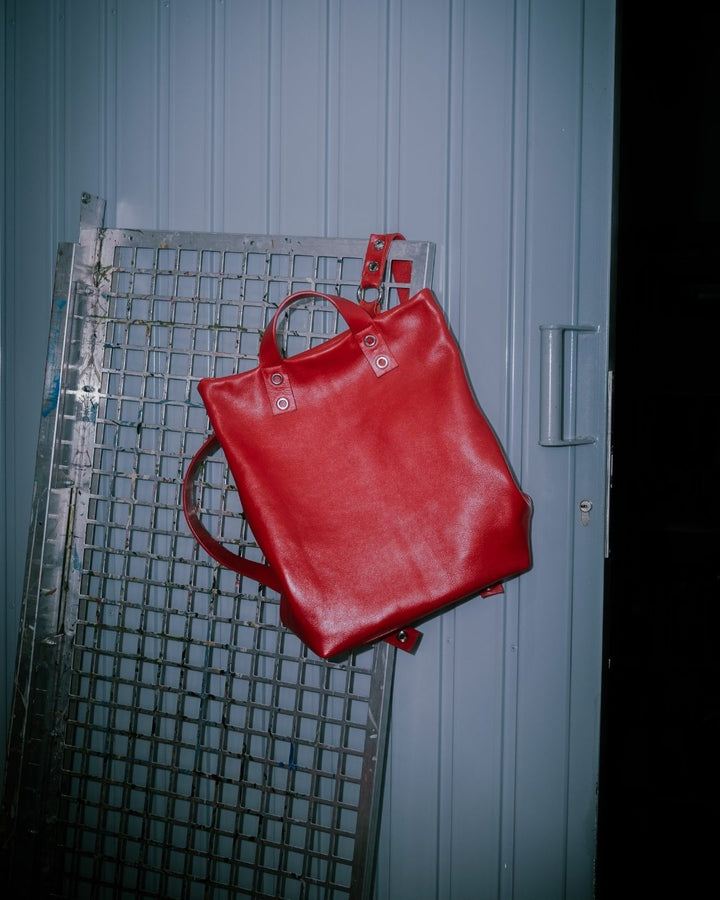 Mª Dolores - Large backpack in leather