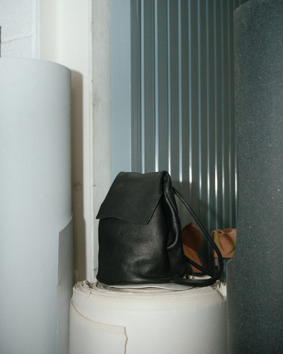 Mini Leather Backpack - IRENE (La Bebé)