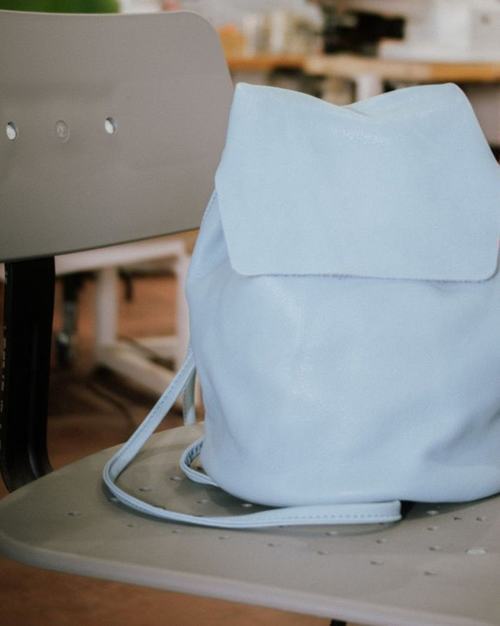 Mini Leather Backpack - IRENE (La Bebé)