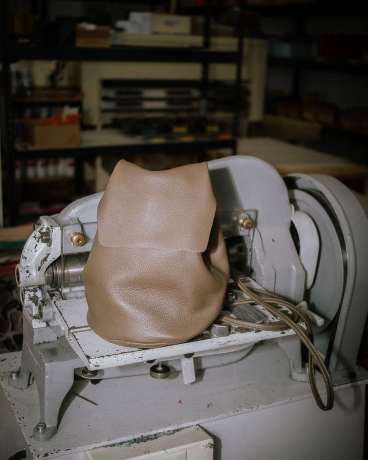 Mini Leather Backpack - IRENE (La Bebé)