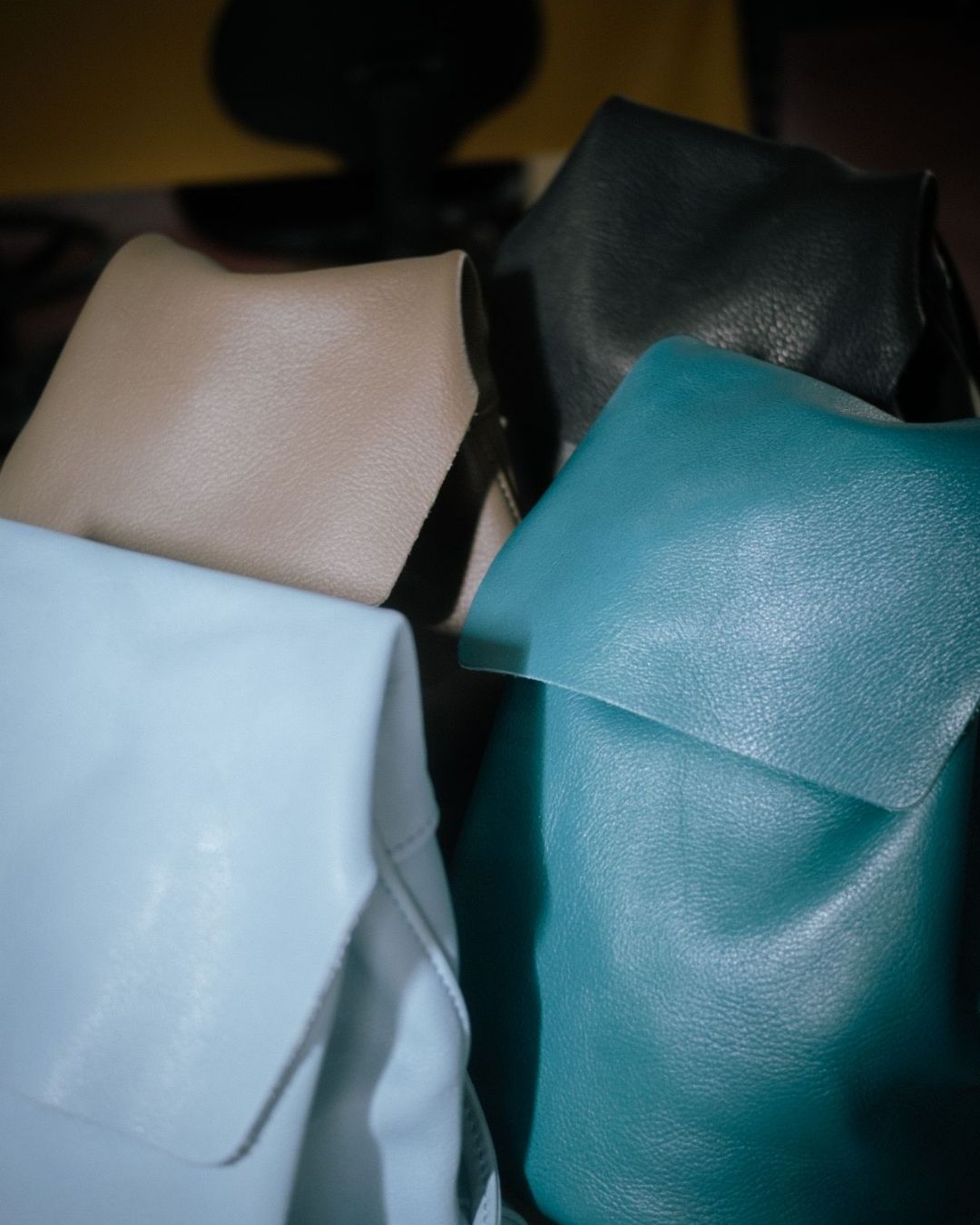 Mini Leather Backpack - IRENE (La Bebé)