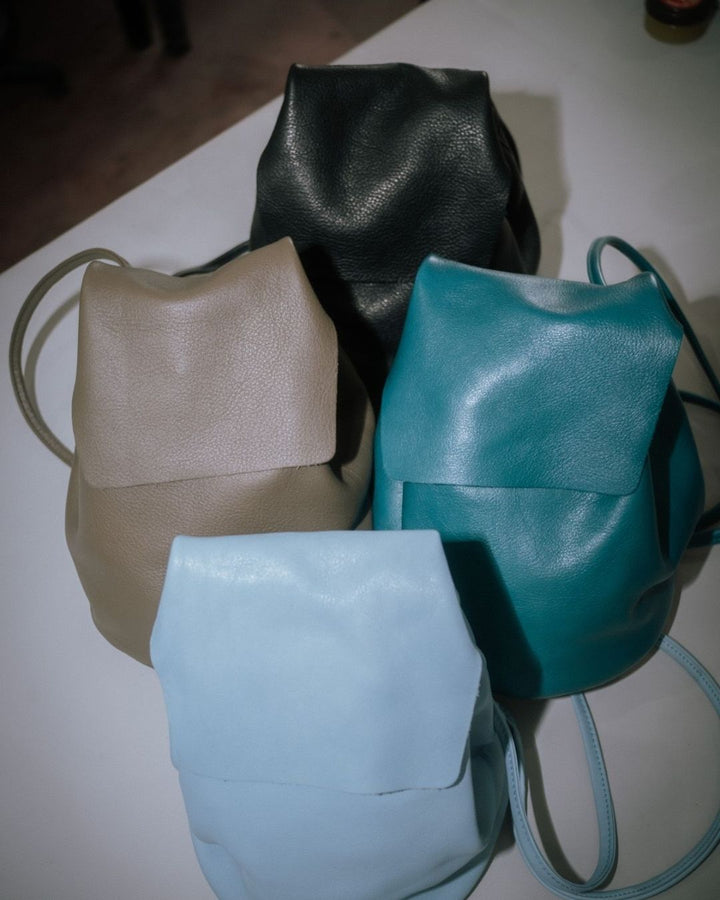 Mini Leather Backpack - IRENE (La Bebé)