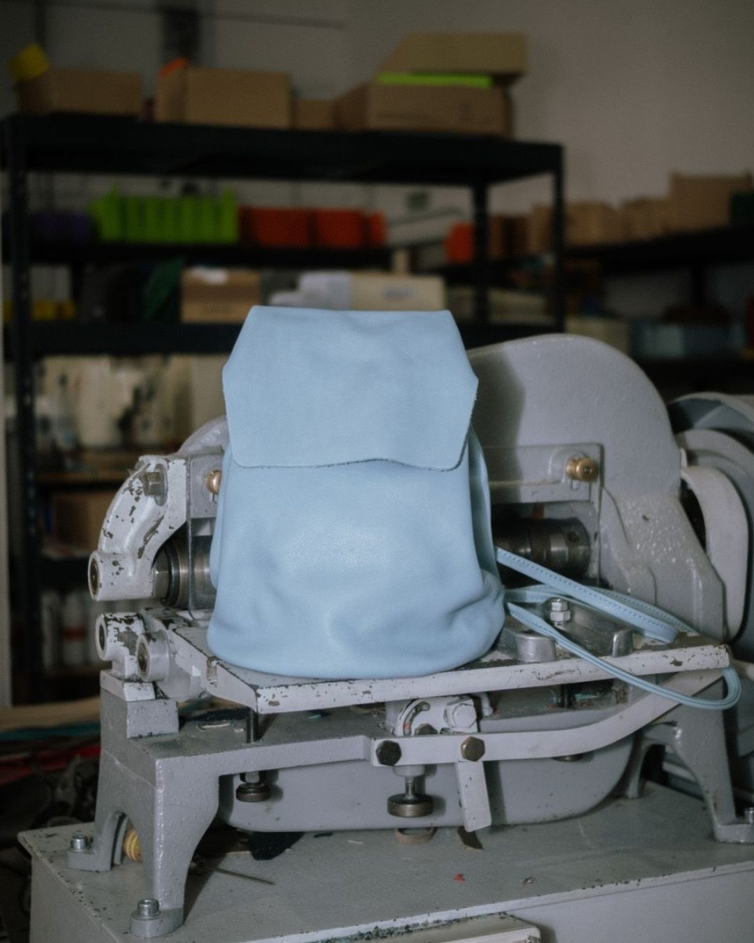 Mini Leather Backpack - IRENE (La Bebé)