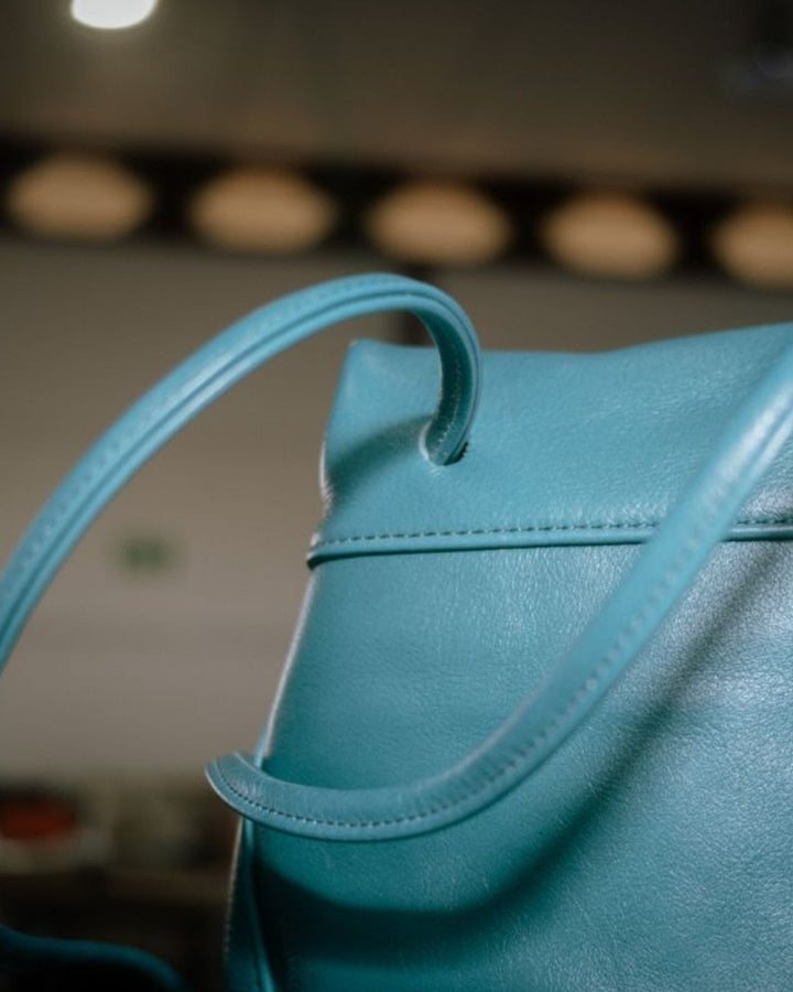 Mini Leather Backpack - IRENE (La Bebé)