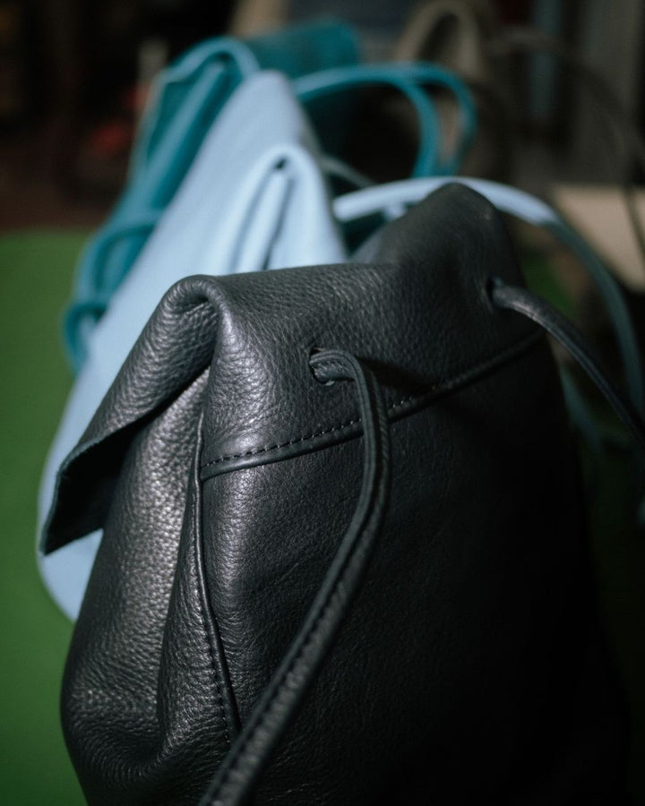 Mini Leather Backpack - IRENE (La Bebé)