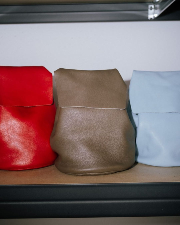 Mini Leather Backpack - IRENE (La Bebé)