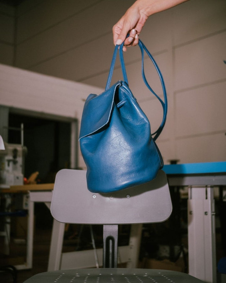 Mini Leather Backpack - IRENE (La Bebé)