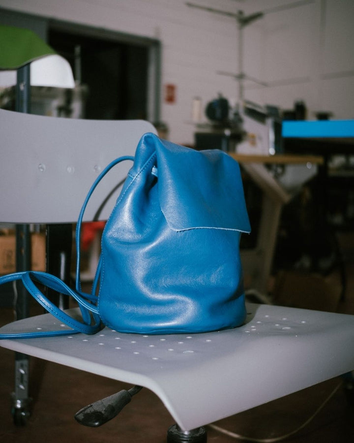 Mini Leather Backpack - IRENE (La Bebé)