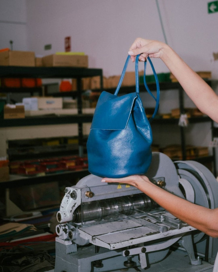 Mini Leather Backpack - IRENE (La Bebé)