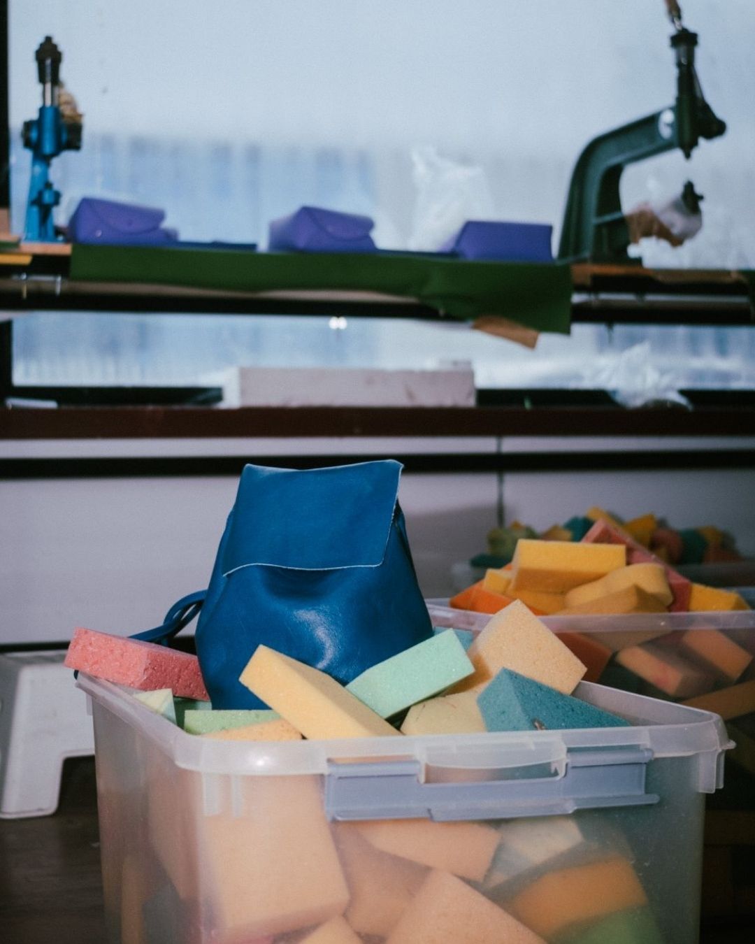 Mini Leather Backpack - IRENE (La Bebé)