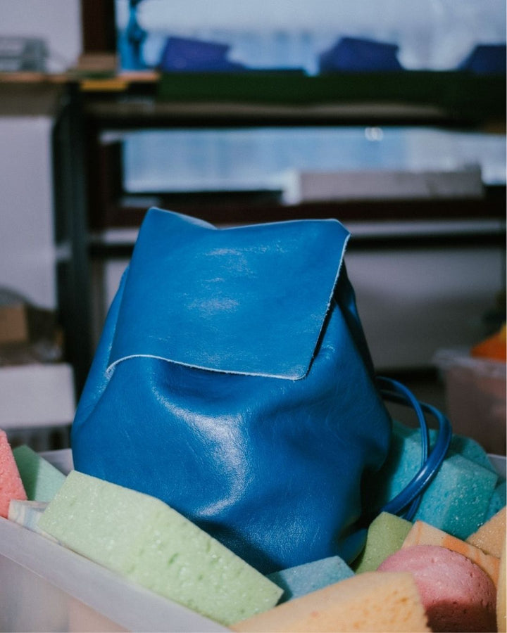 Mini Leather Backpack - IRENE (La Bebé)