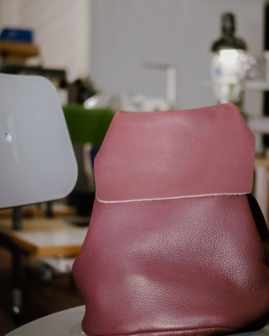 Mini Leather Backpack - IRENE (La Bebé)