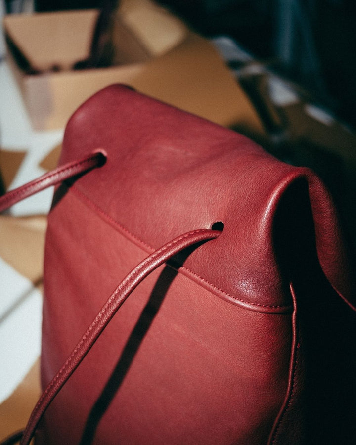 Leather Backpack - IRENE X OA