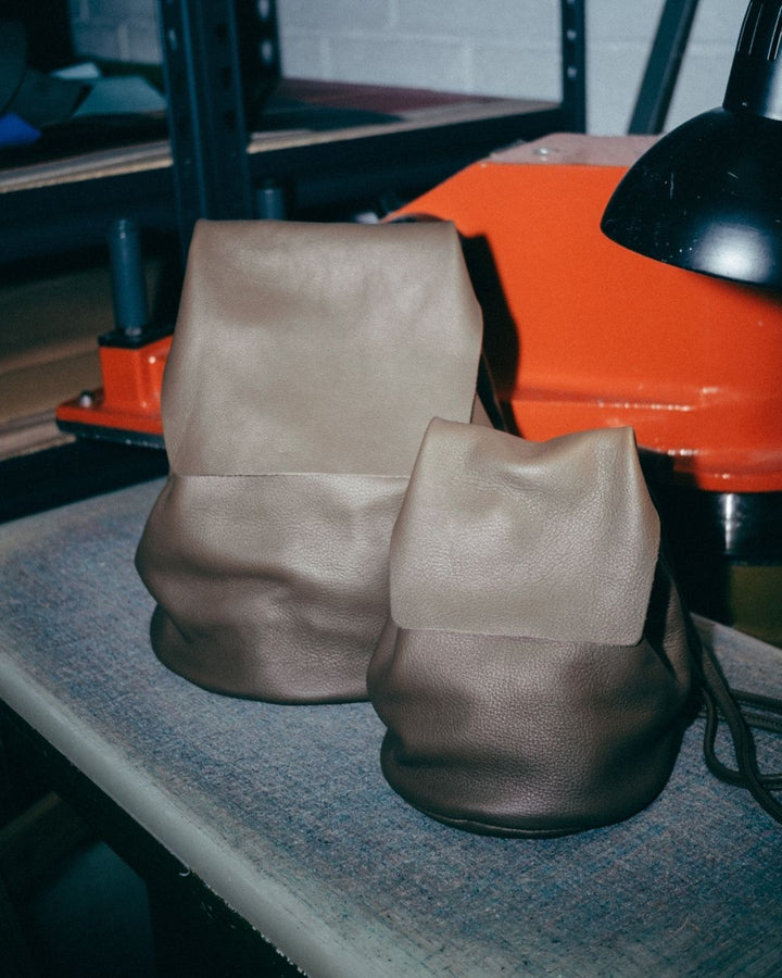 Mini Leather Backpack - IRENE (La Bebé)