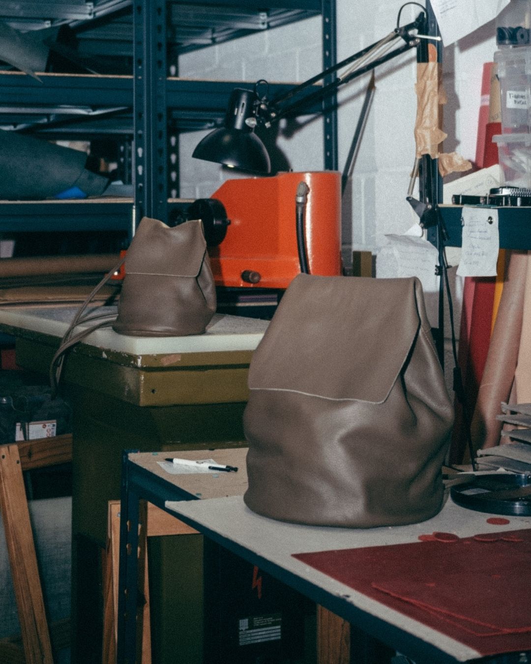 Leather Backpack - IRENE X OA