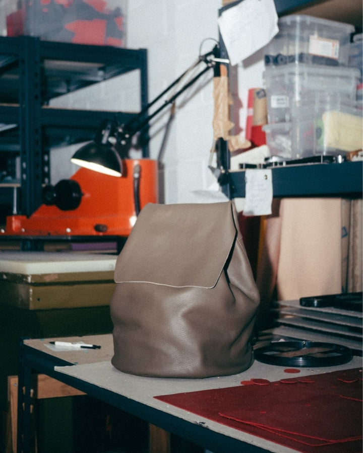 Leather Backpack - IRENE X OA