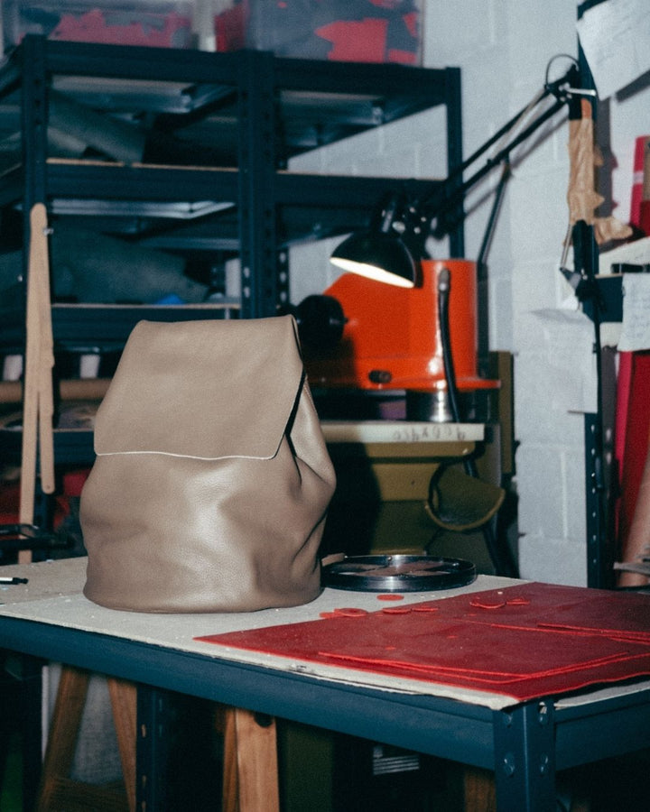 Leather Backpack - IRENE X OA