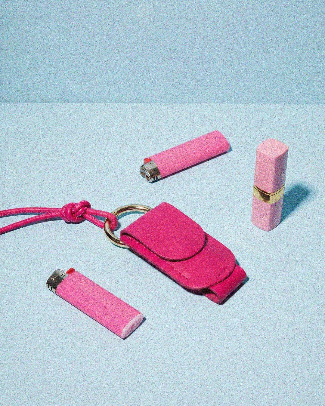 THE DOUBLE C - THE "ALWAYS AT HAND" - LIP BALM HOLDER & LIGHTER