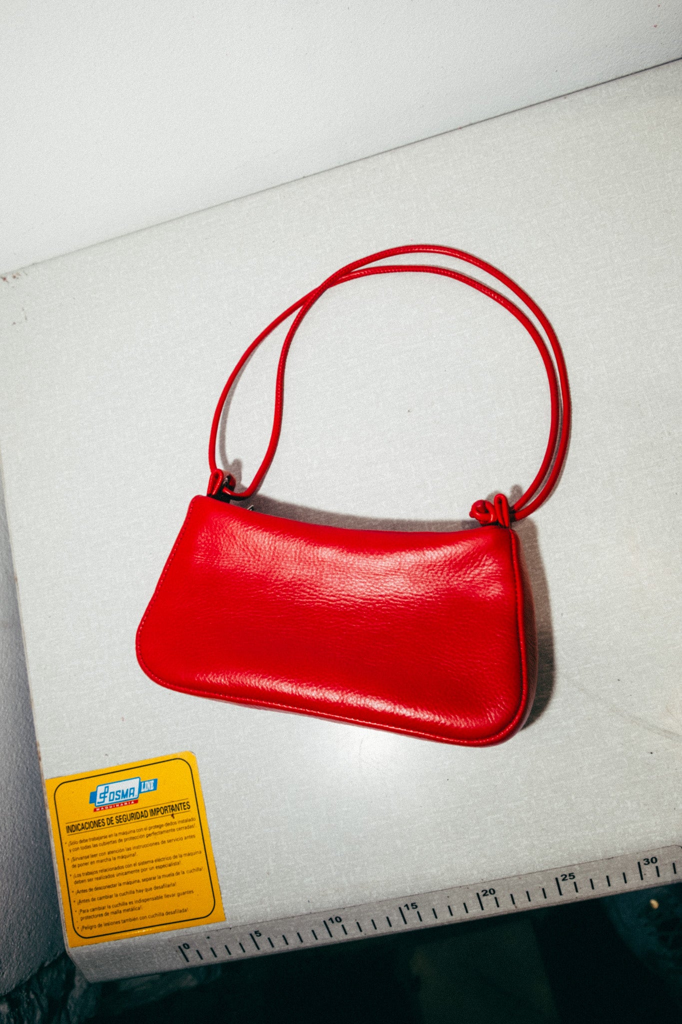 Lolita - Leather drawstring bag