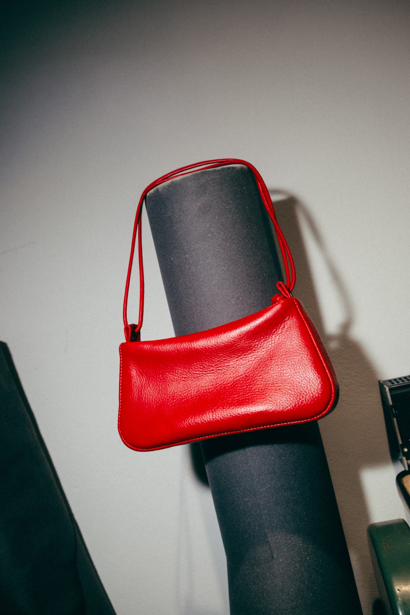Lolita - Leather drawstring bag