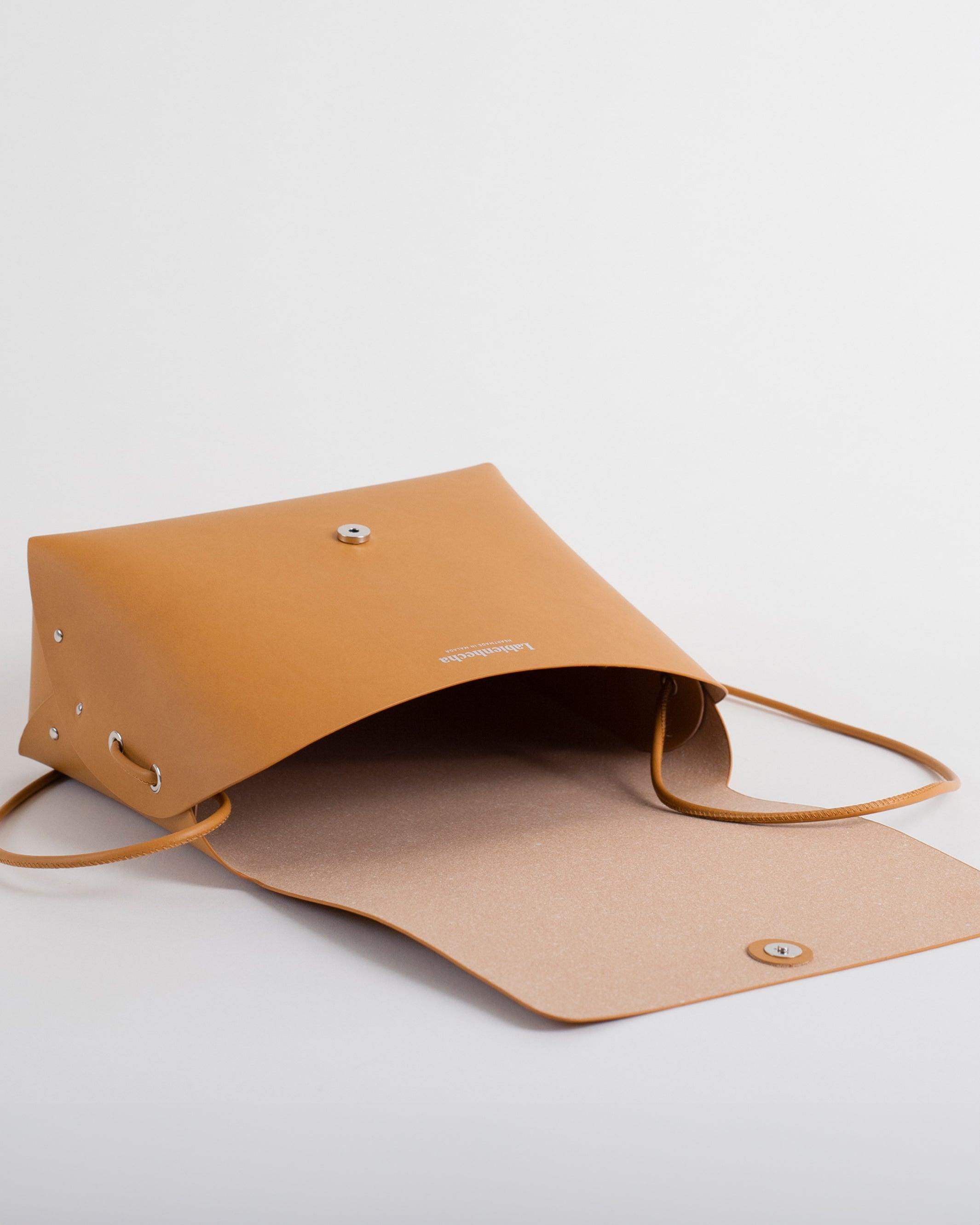 Encarna Origami - Bolso Cuero Reciclado