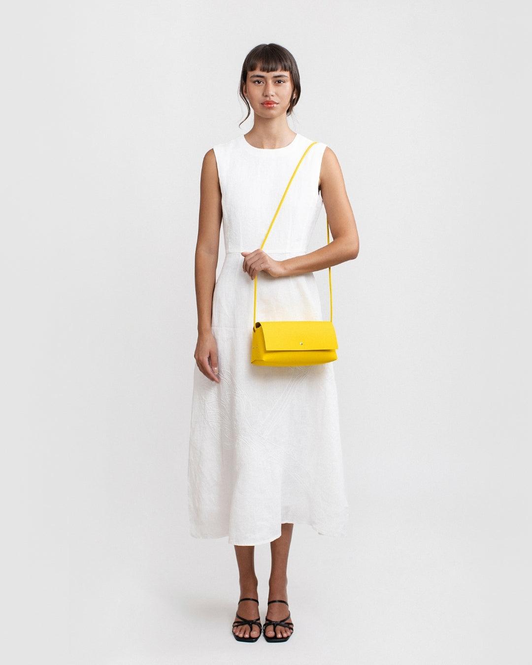 Amparo Origami - Recycled Leather Handbag