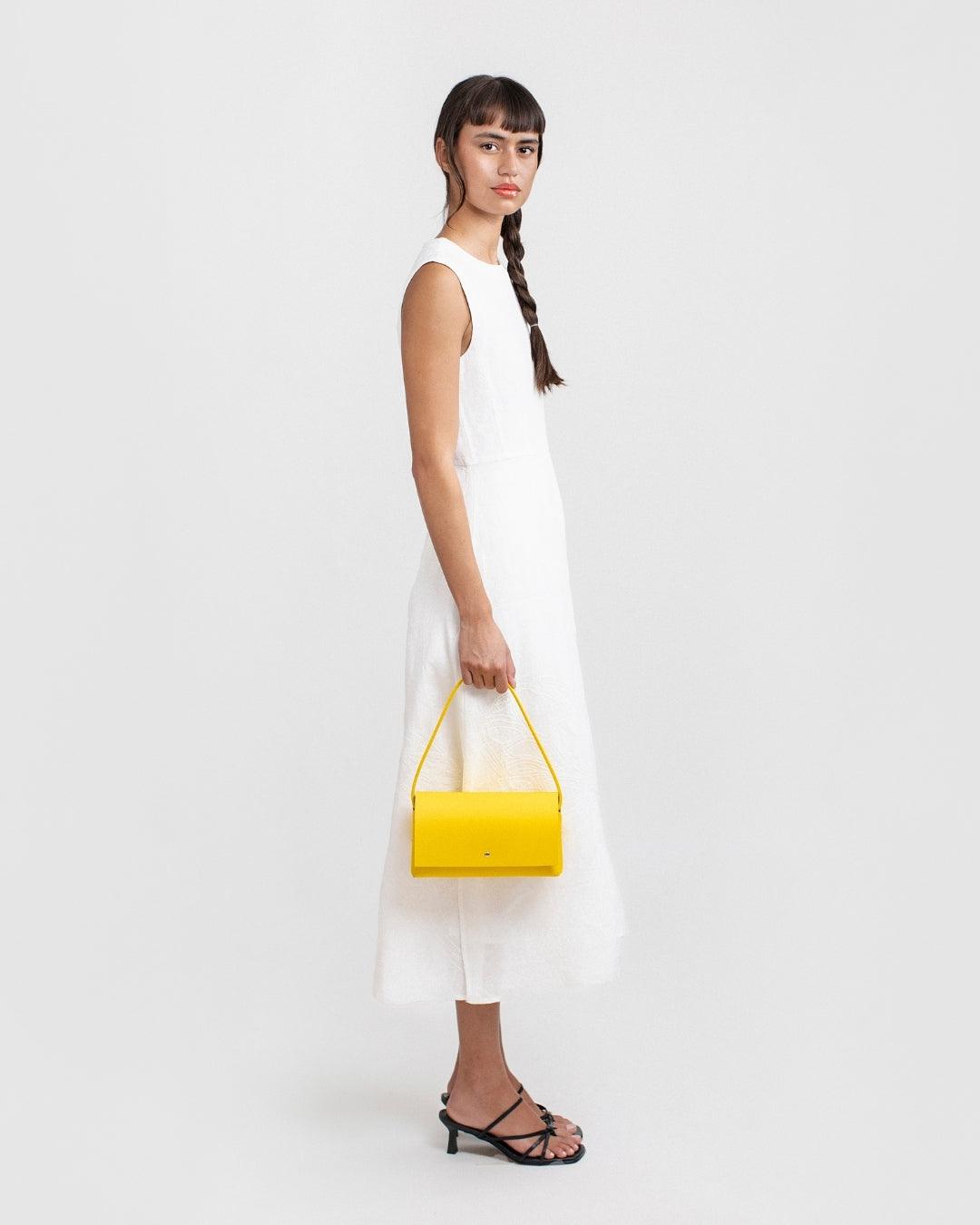 Amparo Origami - Recycled Leather Handbag