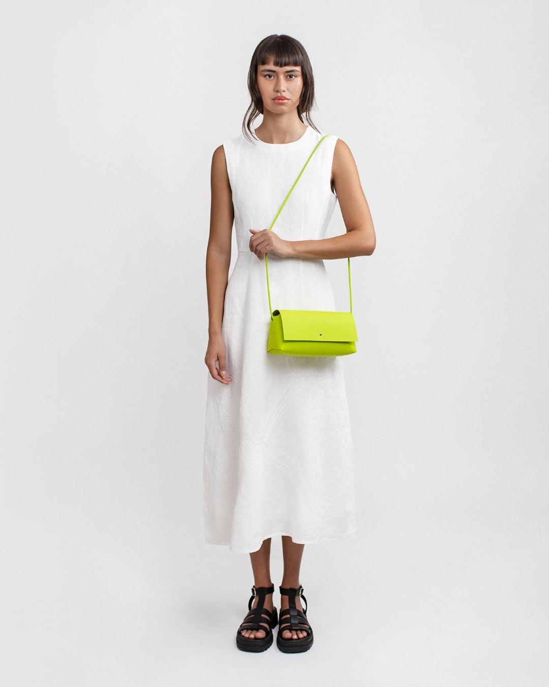 Amparo Origami - Recycled Leather Handbag