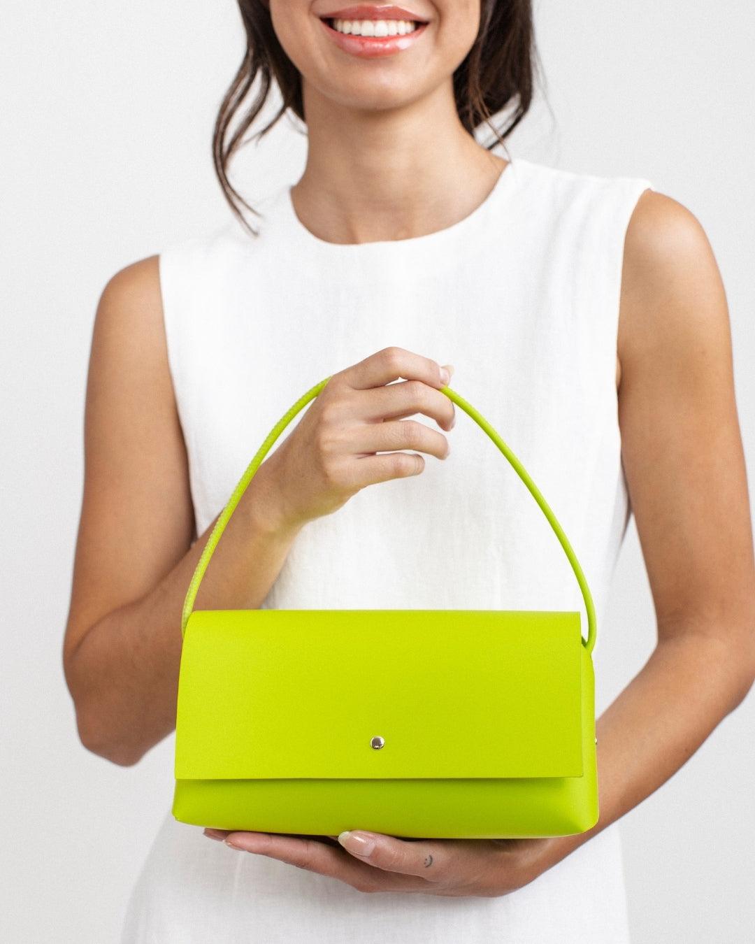Amparo Origami - Recycled Leather Handbag