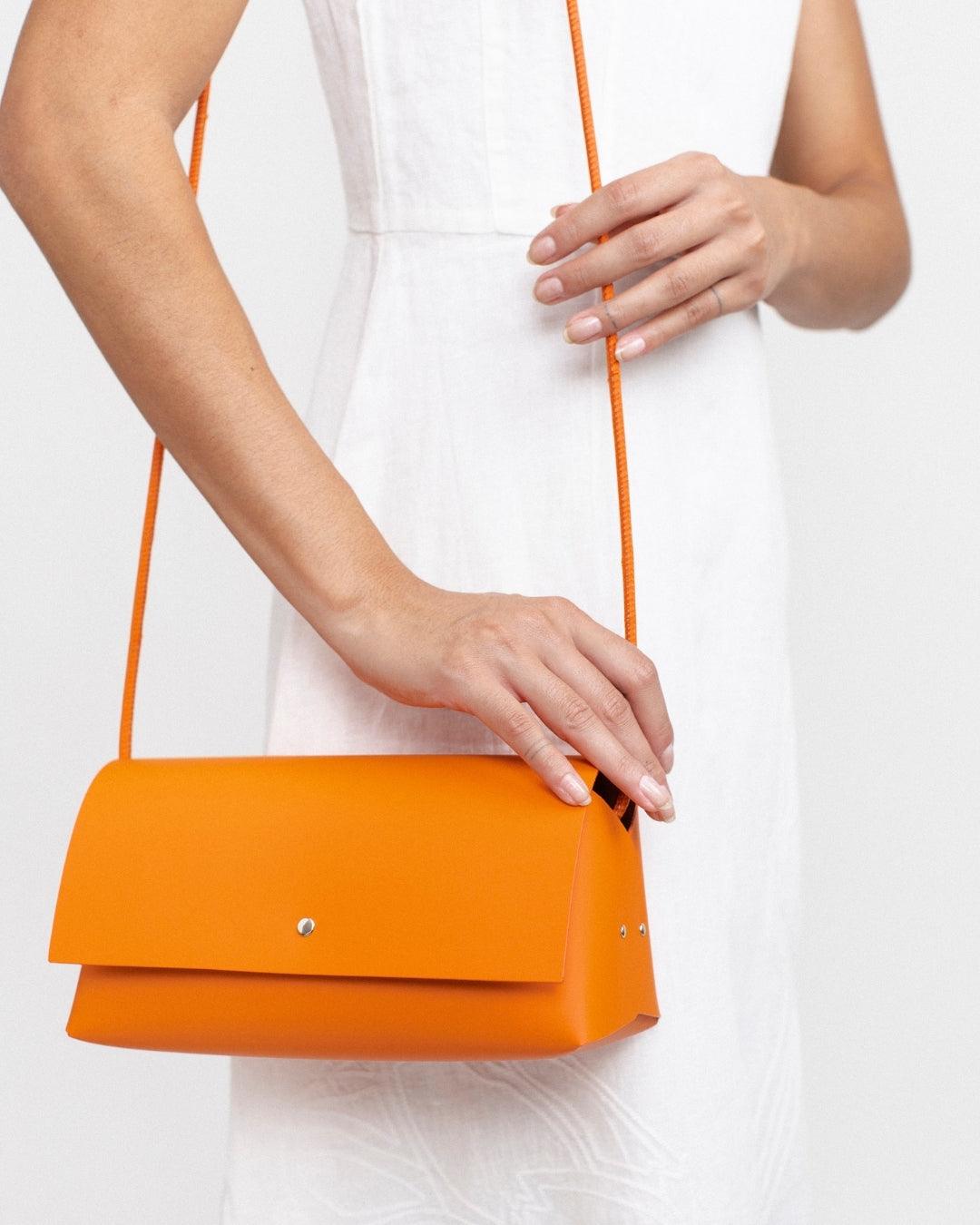 Amparo Origami - Recycled Leather Handbag