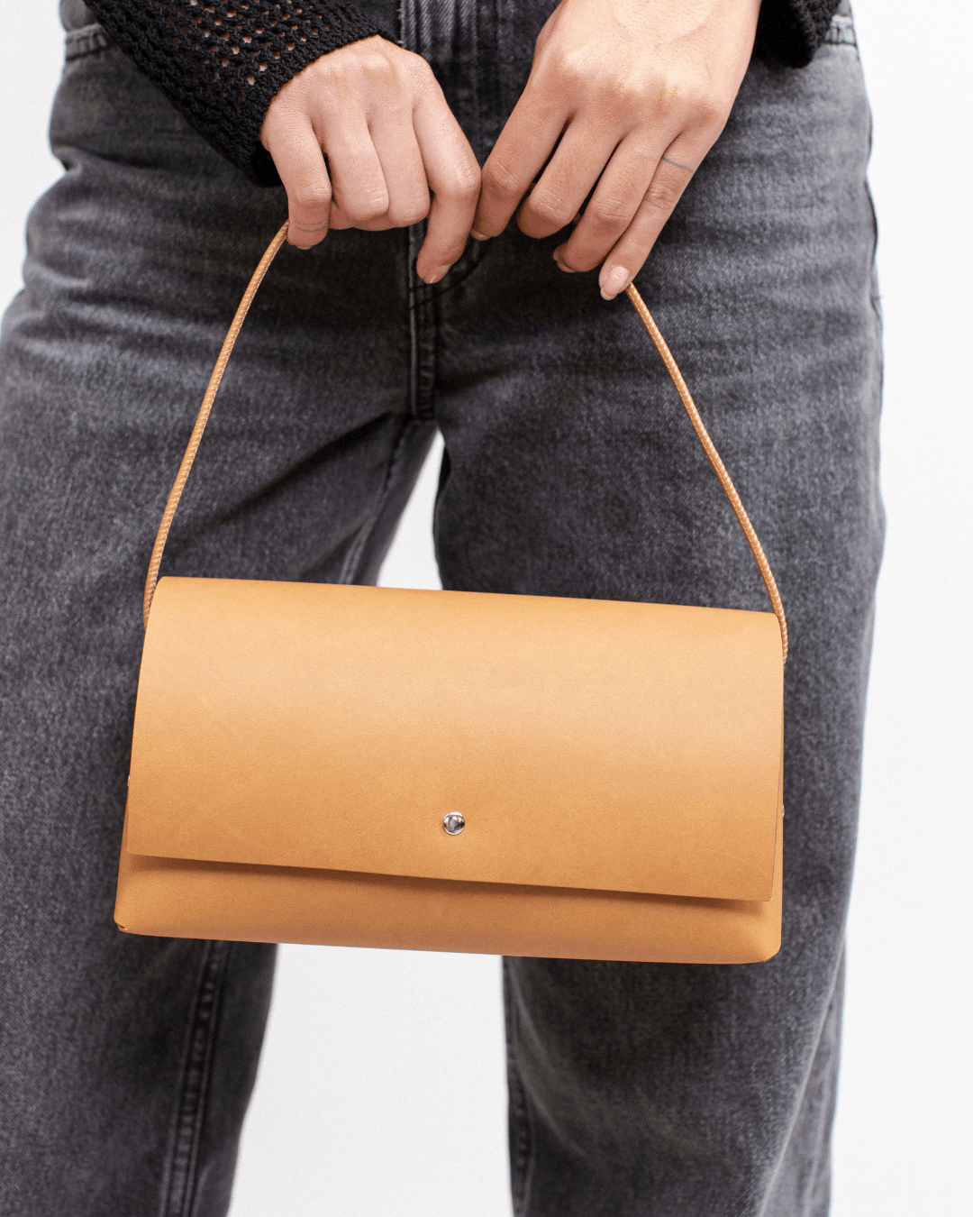 Amparo Origami - Recycled Leather Handbag