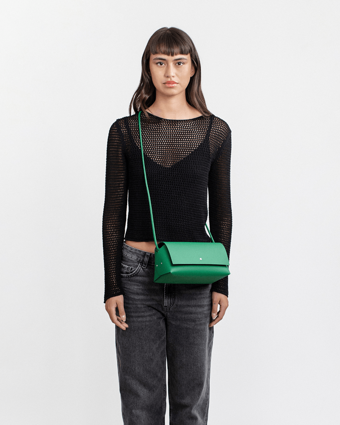 Amparo Origami - Recycled Leather Handbag
