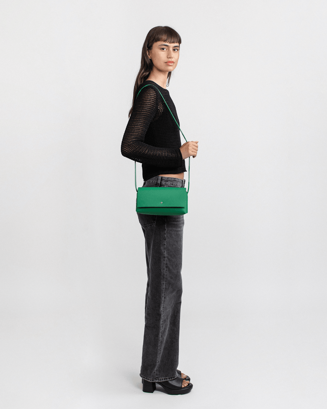 Amparo Origami - Recycled Leather Handbag