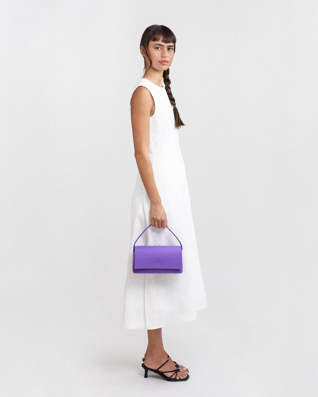 Amparo Origami - Recycled Leather Handbag