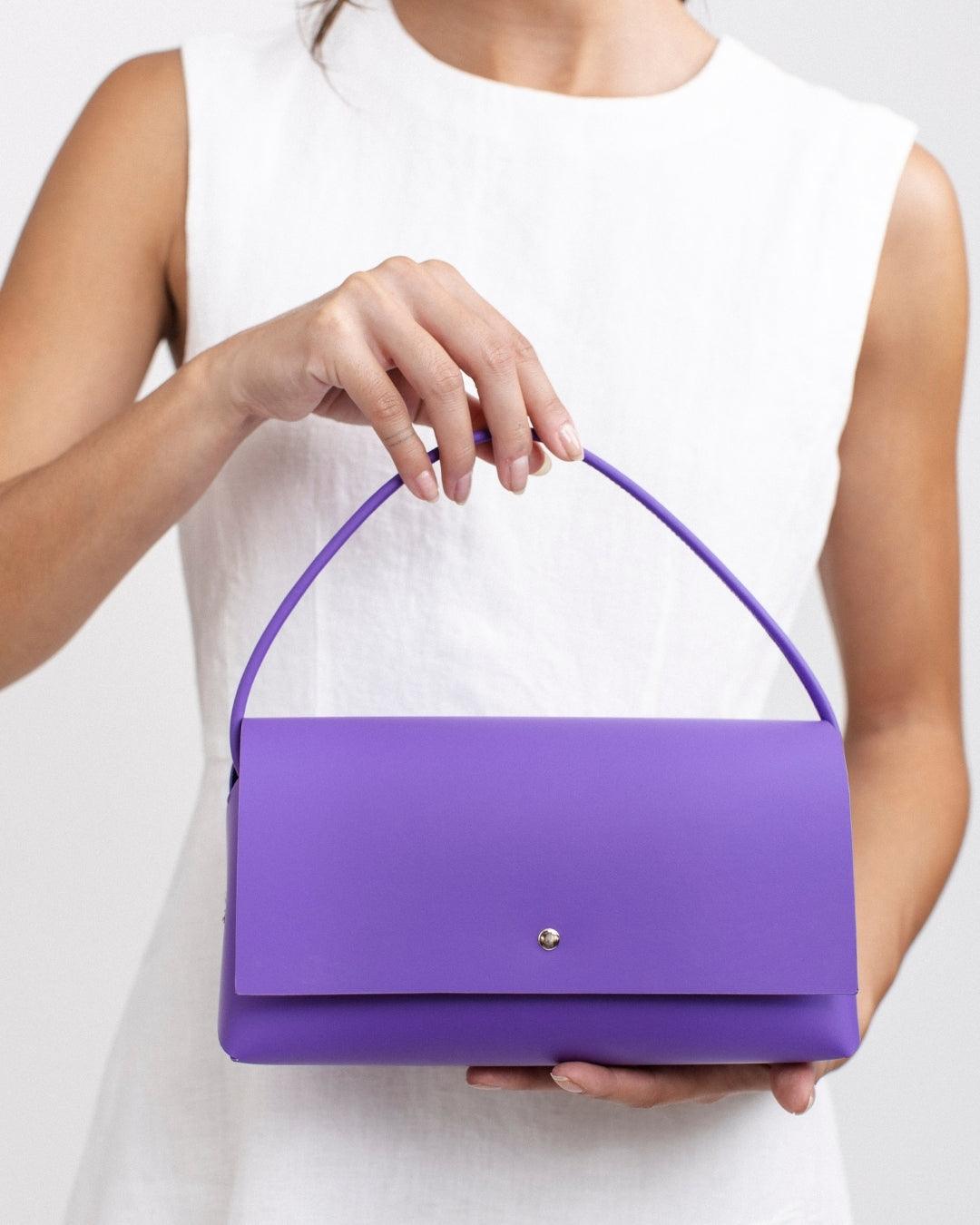 Amparo Origami - Recycled Leather Handbag