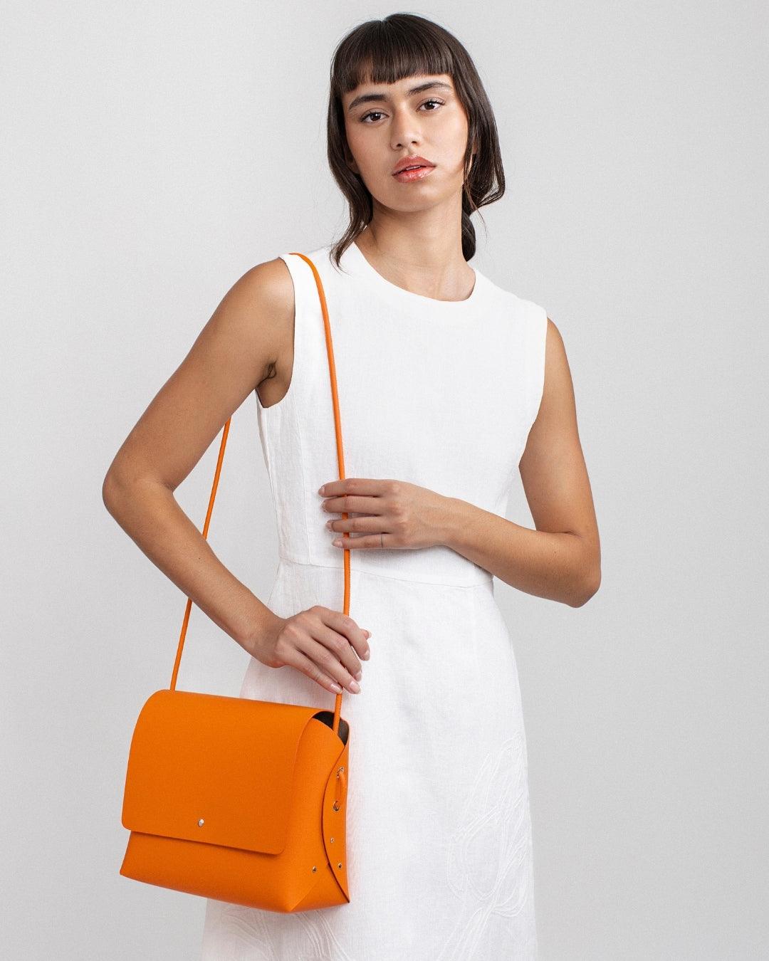 Encarna Origami - Bolso Cuero Reciclado