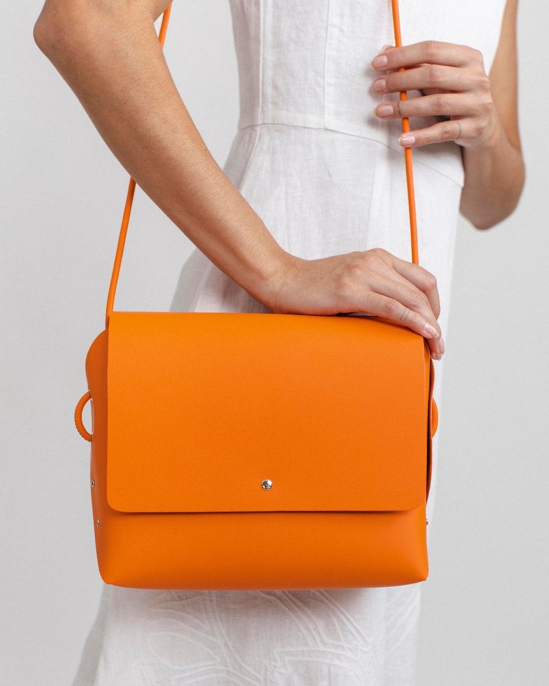 Encarna Origami - Bolso Cuero Reciclado