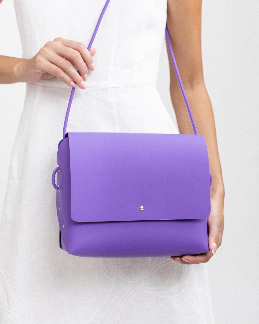 Encarna Origami - Bolso Cuero Reciclado