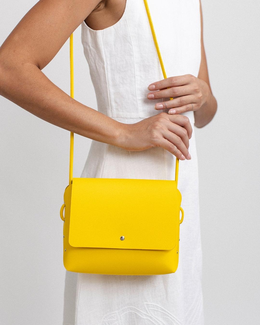 Encarnita Origami - Recycled Leather Handbag