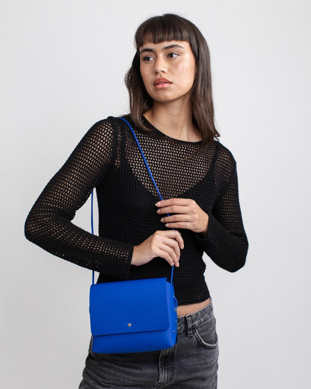 Encarnita Origami - Recycled Leather Handbag