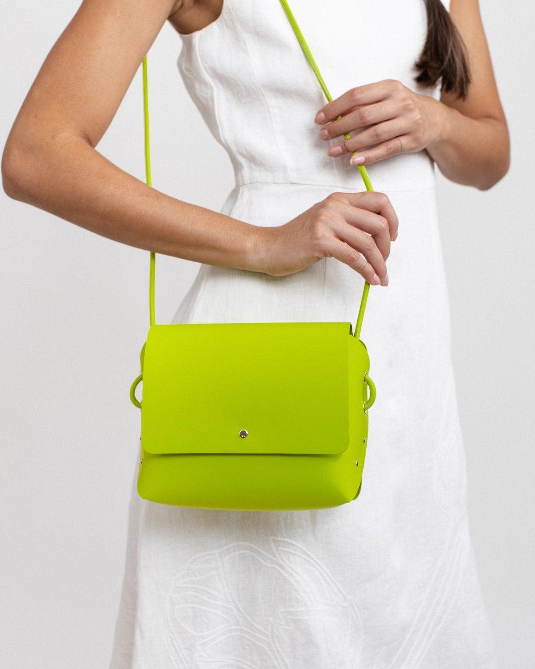 Encarnita Origami - Recycled Leather Handbag