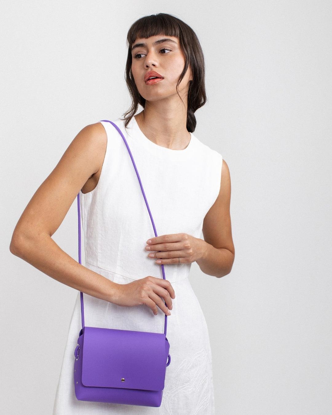 Encarnita Origami - Recycled Leather Handbag