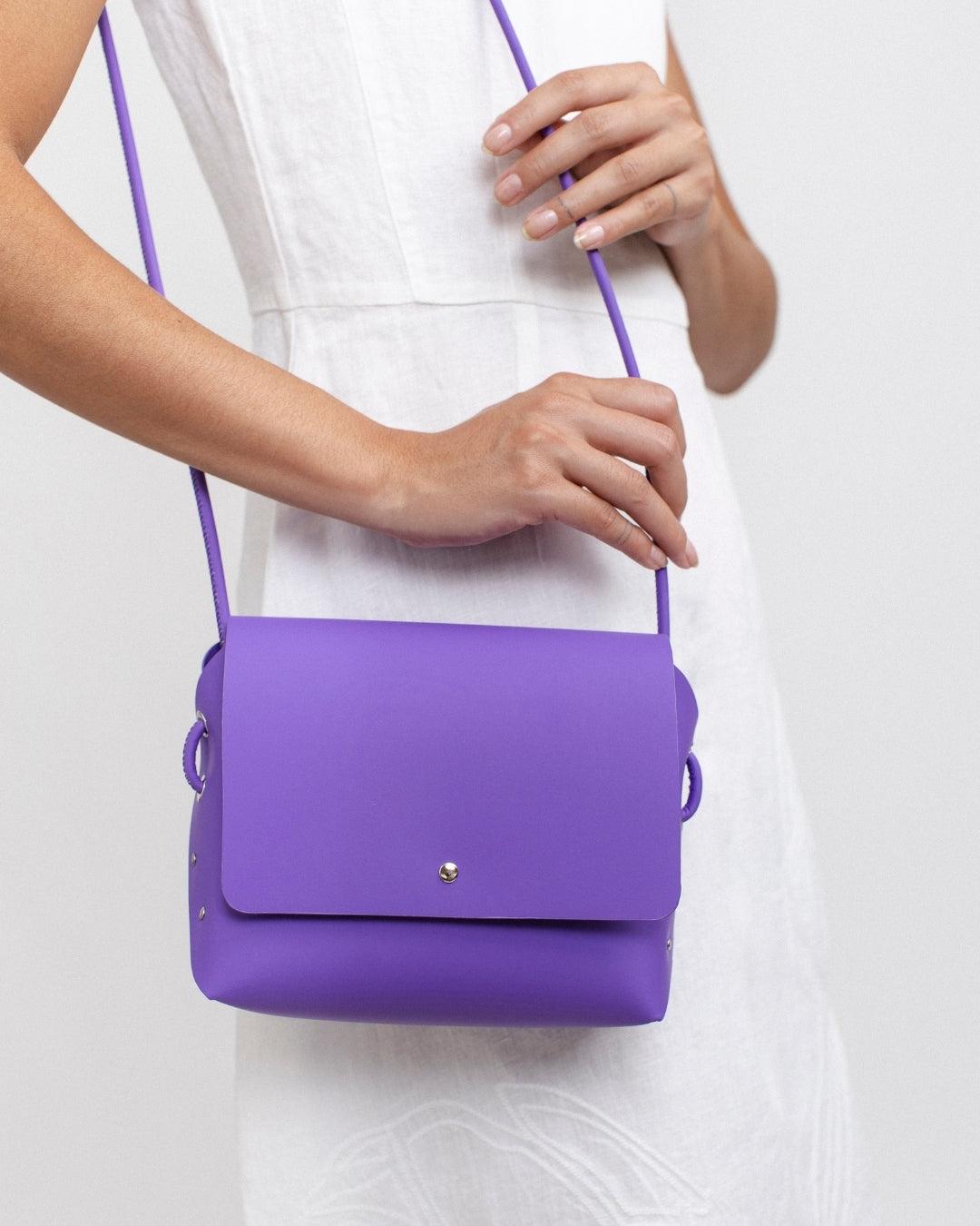 Encarnita Origami - Recycled Leather Handbag