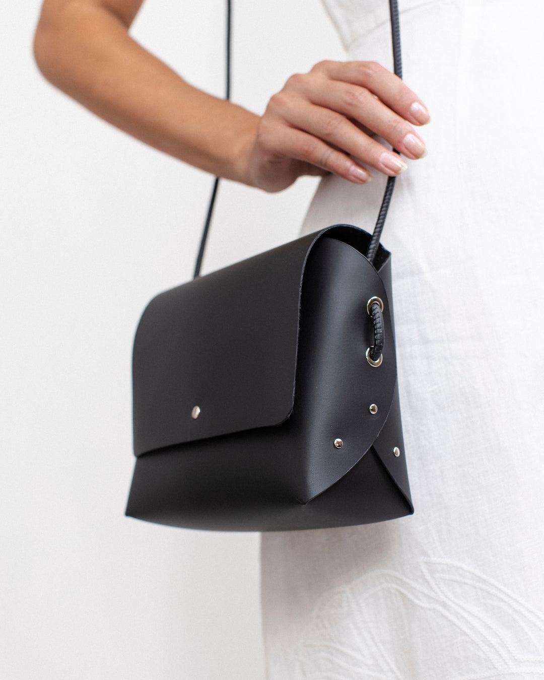 Encarnita Origami - Recycled Leather Handbag